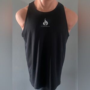Ryderwear Men’s Tank Top, Black, 2XL, Comfortable Fabric,  LIKE-NEW